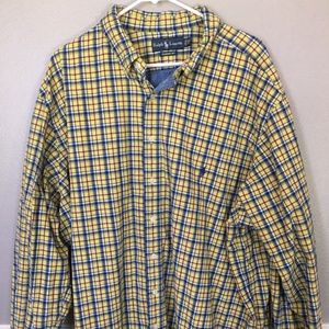 Ralph Lauren Plaid Button Down Classic Fit 3XB